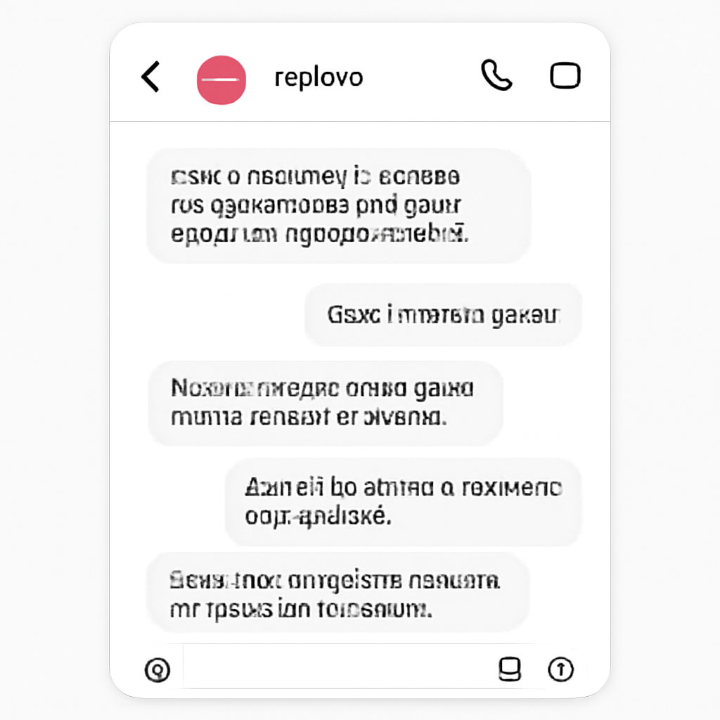 Conversación de mensajes directos en Instagram usada estratégicamente para ventas y fidelización